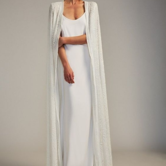 libby crepe slip wedding dress